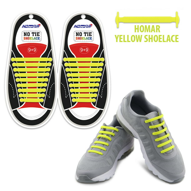 1Pair Elastic No-Tie Locking Shoelaces Shoe Laces With Buckles Sport Shoes Bs